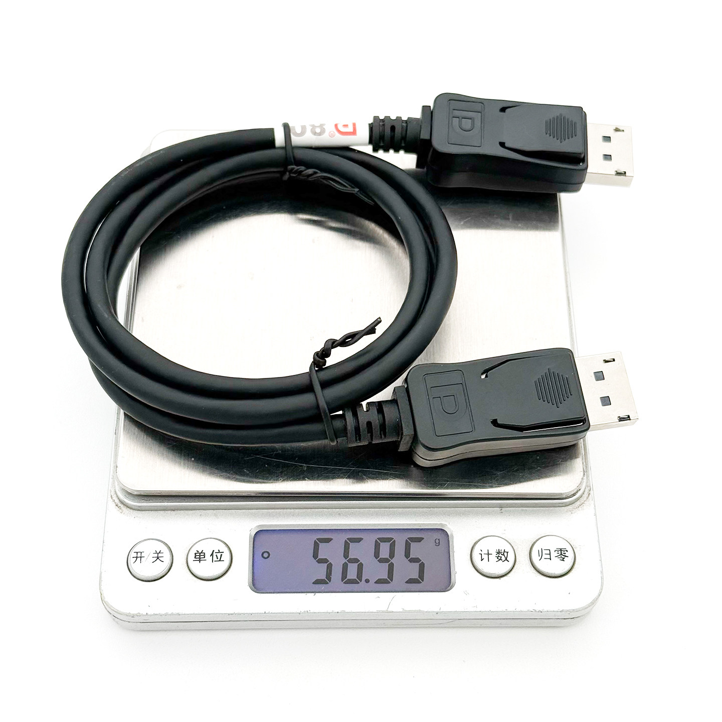 1 米LG EAD65185307  DP2.1线80G带宽 16K/8K同轴DisplayPort显示器数据线 DP80认证 240Hz电竞显卡连接线 DisplayPort to DisplayPort Cable for PC, Laptop, TV & Gaming Monitor