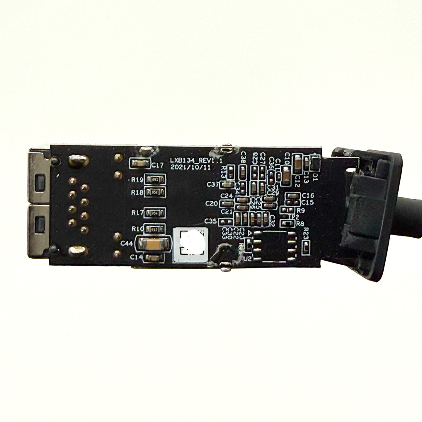 惠普HP M90993-001 M95985-001 USB-C转RJ45千兆网卡G2代拆解 | hp usb c to rj45 adapter gigabit ethernet Model:tpals001d tpa-b004d