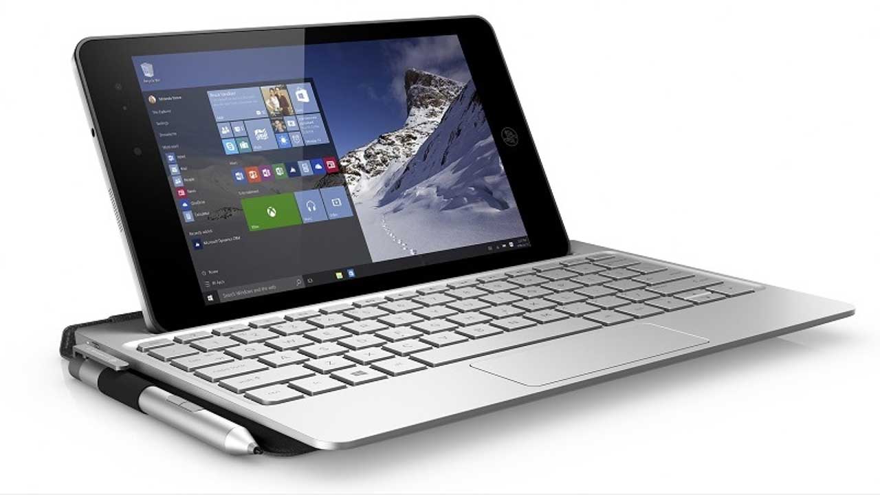 惠普铝合金无线蓝牙3.0键盘保护套可充电剪刀脚博通芯片HP ENVY 8 Note Tablet folio keyboard HSTNH-L501