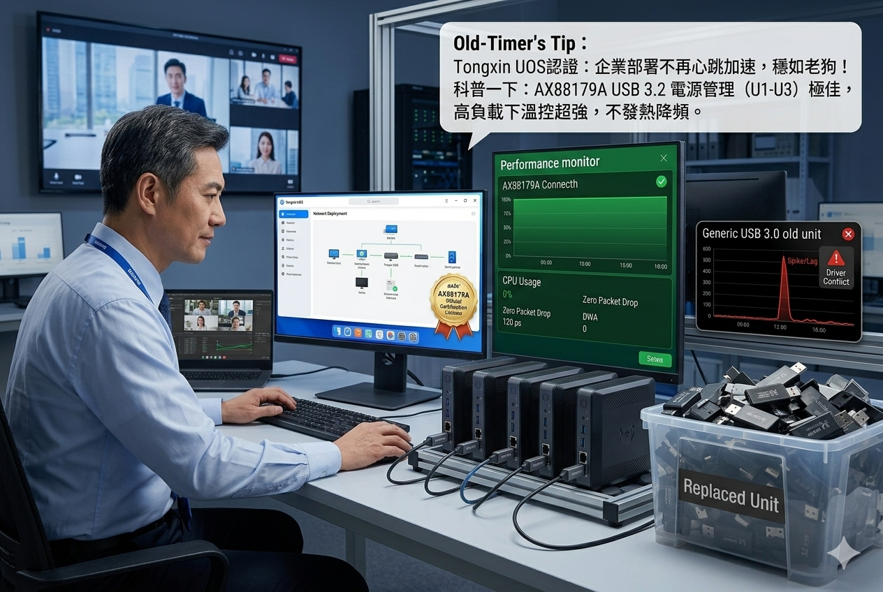 USB千兆网卡芯片大比拼：AX88179A、AX88179、RTL8153和RTL8153B谁才是真正的硬核玩家？
