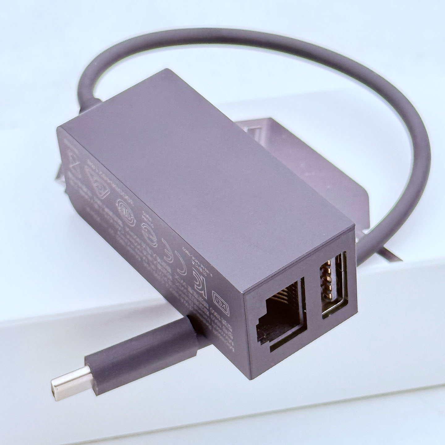 2025年9月新到货微软Microsoft Surface USB-C 转USB3.0端口 千M以太网适配器 USB-C TO USB 3.0 Ethernet Cable Adapters JWL-00006 1860