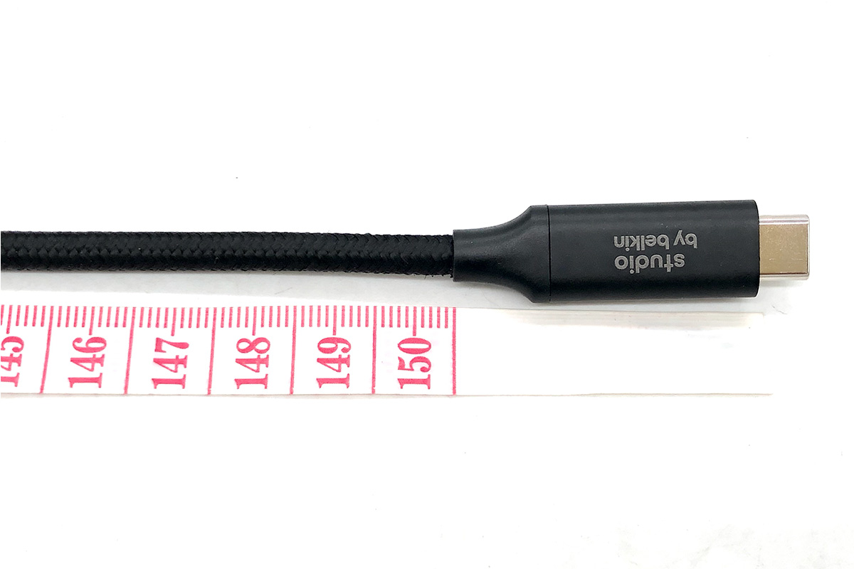 贝尔金belkin PD充电数据线凯芙拉全功能一线通20G适用于苹果15 pro 1.5米 60瓦E-marker一线通 USB C TO USB C CABLE