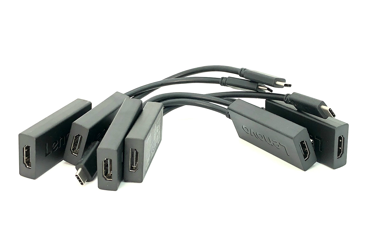 Lenovo 4X90M44010 USB-C 转 HDMI 适配器 type c to HDMI转换器03X7379  4X90M44010 CYPDPS171-01