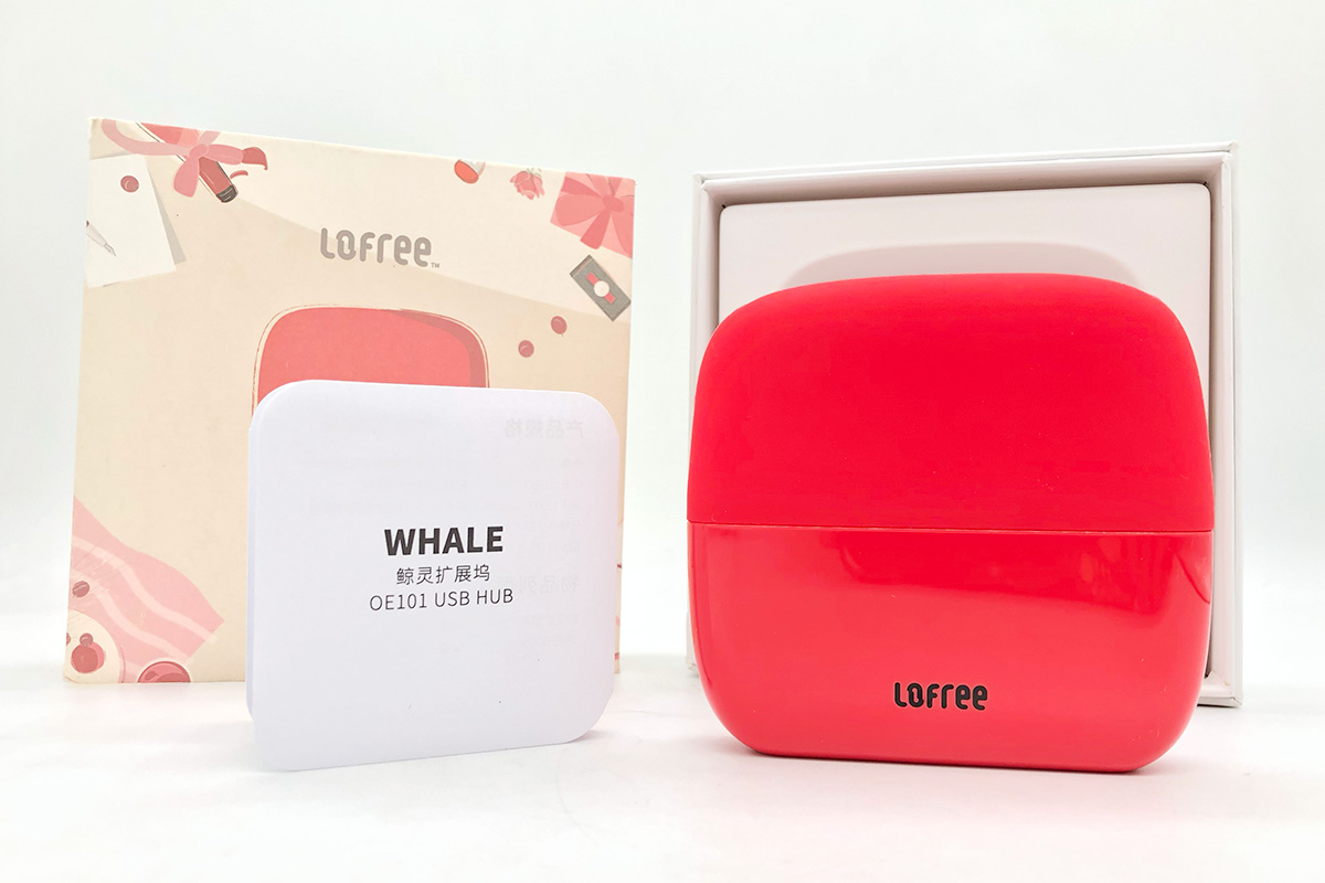 全新洛斐lofree 鲸灵拓展坞 拆解报告Office 2㎡ WHALE Docking Station 适用于雷电3 USB4 C口转换接头HDMI 4K