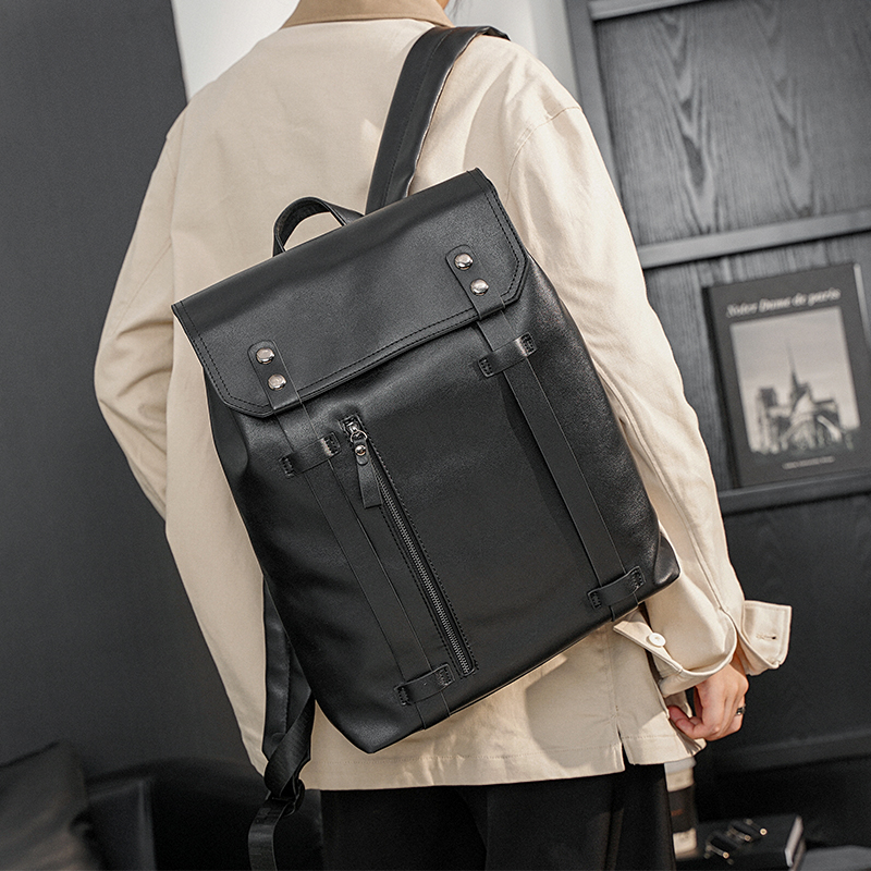 Light Business Men's Double Shoulder SHOULDER BAG NEW MALE LADY HAN ROYALTY DOUBLE SHOULDER BAG CASUAL OUTDOOR TRAVEL Shoulder Bag