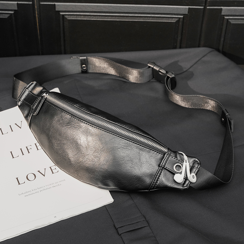 Personality men's bag small chest bag street fashion trendy men's shoulder bag new youth sports small waist bag shoulder bag 2022