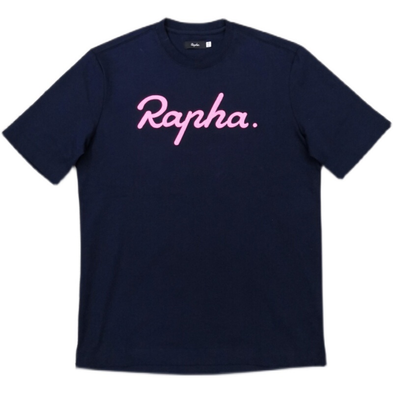 Rapha Men's T-Shirt with Embroidered Letters on the Chest