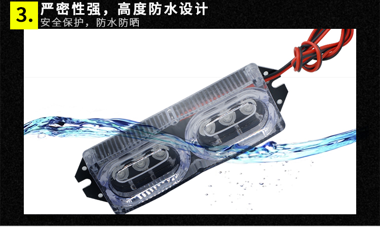 Phụ kiện sửa đổi WISP đèn nhấp nháy xe máy đèn cảnh báo xe tay ga 12V đèn hậu xe điện led đèn phanh đèn xenon siêu sáng cho xe máy