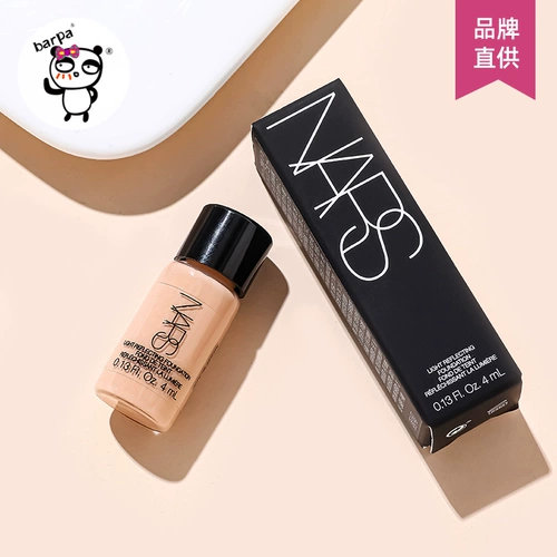 Nars, пудра, тональный крем, база под макияж для ухода за кожей, пробник, 10 мл, контроль жирного блеска, стойкое покрытие