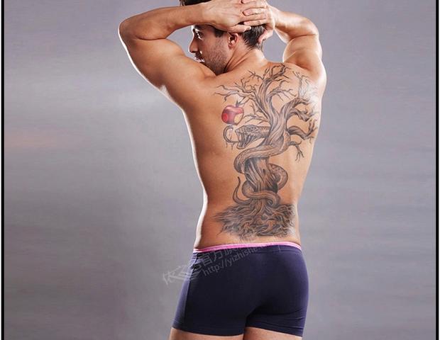 Xác thực theo 8641 quần nam Lycra cotton phẳng quần lót thoải mái đồ lót nam (giá) quan sip nam