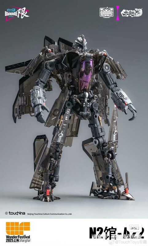 In-Stock Touchtoysx Black Apple Collaboration Qiangangji J35-C Dao Rui Night Patrol Edition Color Transparent Wf Limited Edition