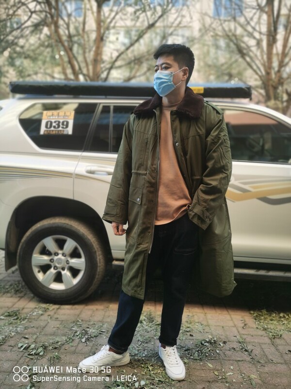Coat Similar to Luik Besson'S! 03 down Coat for Men and Women, Long Coat for High-Altitude Cold Areas, with Removable Liner