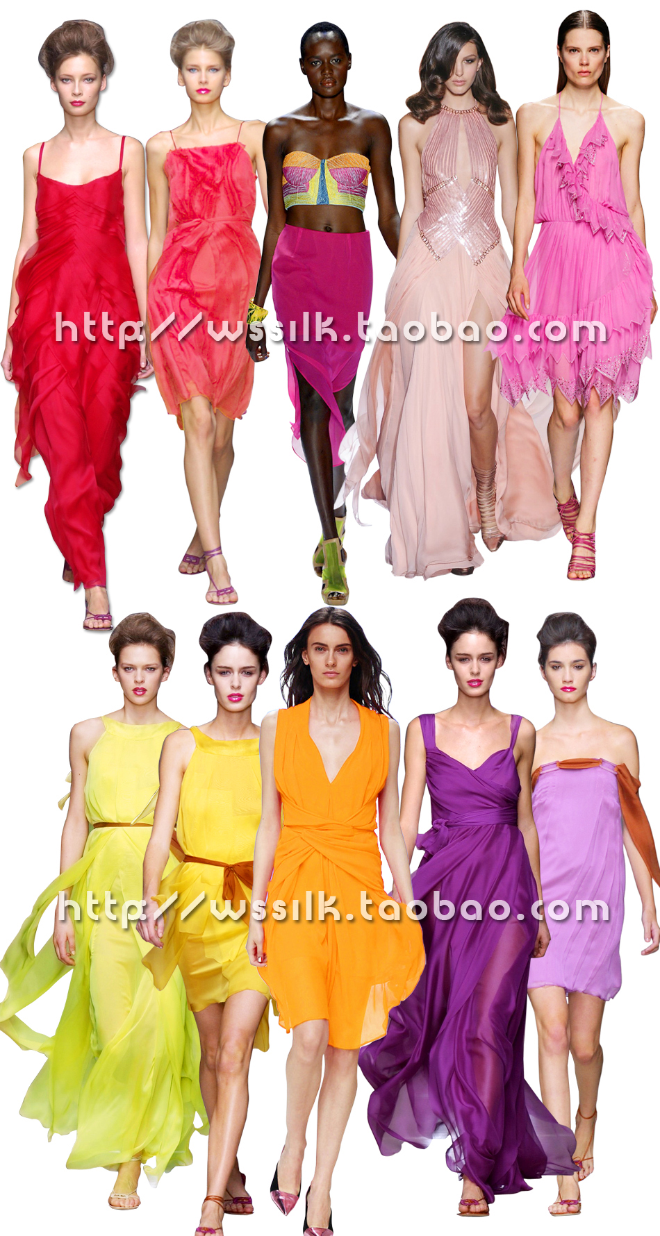 Wu Shuang lụa chống nhăn lụa chiffon quần áo khăn vải vải giải phóng mặt bằng tự làm kẹo màu vải cvc