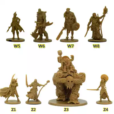 Board game model W ~ Z endless killing black death green tribal Wolf Castle extension survivor Mage ORC