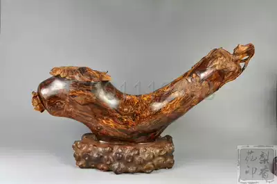 Hainan Huanghua Pear Carving Fuguo Pieces No. 1973