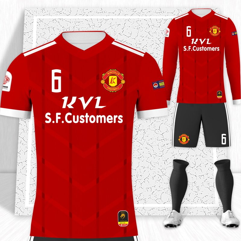 No. 6 Bogba Club Soccer Clothing Club Soccer Clothes Soccer Clothes Customized Long Sleeve Short Sleeve Soccer Clothes