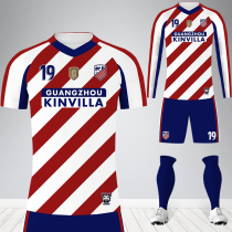 Number 19 Costa same club football clothes suit long sleeve custom printed word mens soccer jersey training suit short sleeves