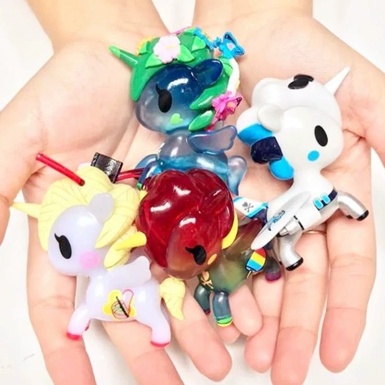 Tokidoki динозавр, кукла, минифигурка, единорог, русалка