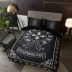 ins net đỏ châu Âu và Mỹ gió mùa đông ấm flannel quilt cover đơn mảnh ký túc xá sinh viên duy nhất bìa 150x200 san hô nhung - Quilt Covers