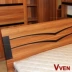 Nội thất phòng ngủ hiện đại tối giản phong cách giường Trung Quốc giường đôi giường lớn đặt cửa tủ quần áo bàn trang điểm phân