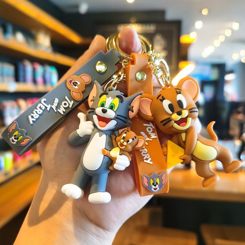 Cross-Border New 3Rd Generation Cat and Mouse Keychain, Large Plush Toy for Elementary School Students' Backpacks, National Day Small Gift Cross-Border New 3Rd Generation Cat and Mouse Keychain, Large Plush Toy for Elementary School Students' Backpacks, National Day Small Gift