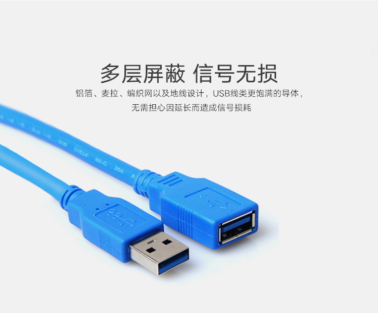 tốc độ cao cáp mở rộng USB3.0 vào thẻ thạc sĩ cáp máy tính đĩa cứng U chuột dòng dữ liệu 1,5 m - USB Aaccessories dây micro usb