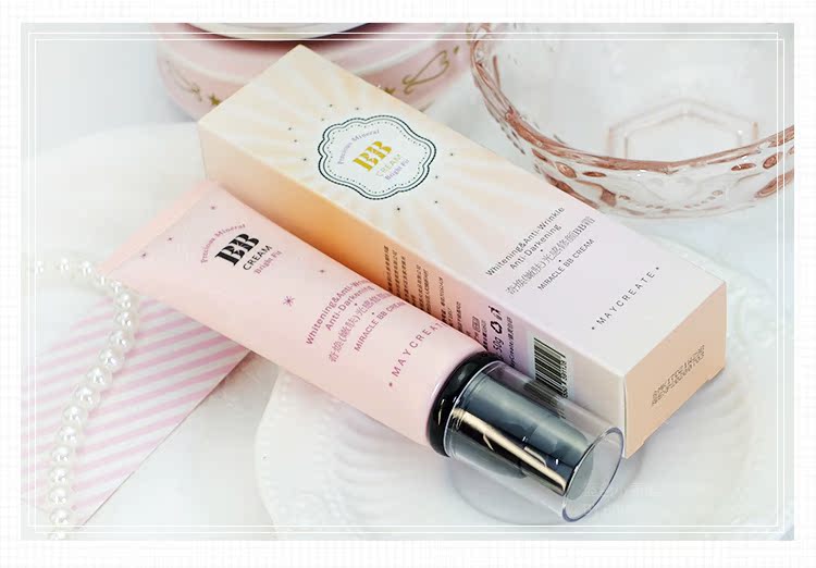 Qi Huan Cảm Giác Ánh Sáng BB Cream 50 gam Trang Điểm Khỏa Thân Che Khuyết Điểm Kiểm Soát Dầu Dưỡng Ẩm Tự Nhiên Cô Lập Nền Tảng