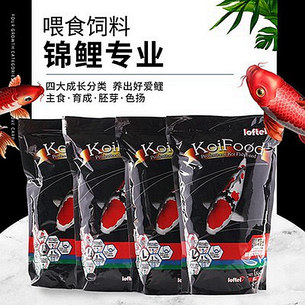 Leffert LOFTEL brocade carp Yukon color Jan germ staple food Nutritious Feed Advanced Fish Food Great Small And Medium Grain