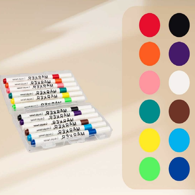 奢择单头丙烯马克笔不透纸可叠色