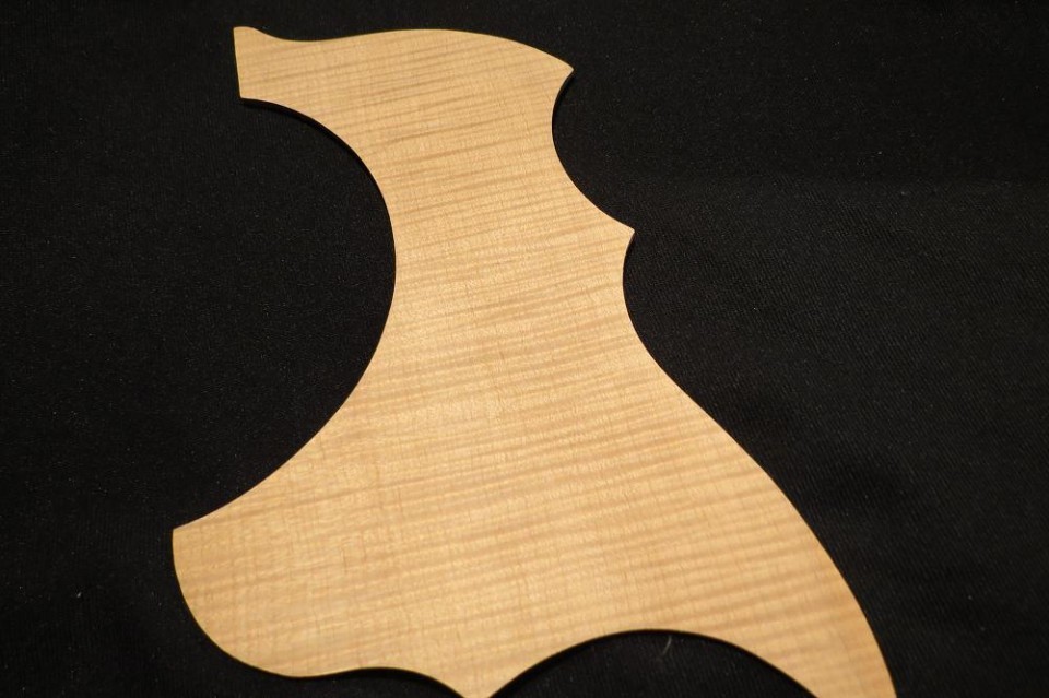 Solid wood handmade wooden guard plate maple wood soundtrack Acoustic Guitar Guard Guitar accessories