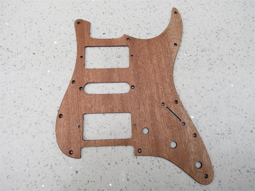A piece of guitar solid wood wood-guard HSH handmade solid solid wood natural peach heart wood