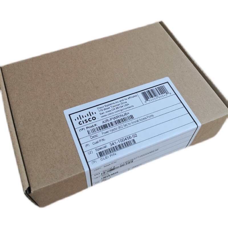 Brand New Cisco Air-Pwrinj6 Power Supply Poe Module 30W Adapter Sb-Pwr-Inj2 Brand New Cisco Air-Pwrinj6 Power Supply Poe Module 30W Adapter Sb-Pwr-Inj2
