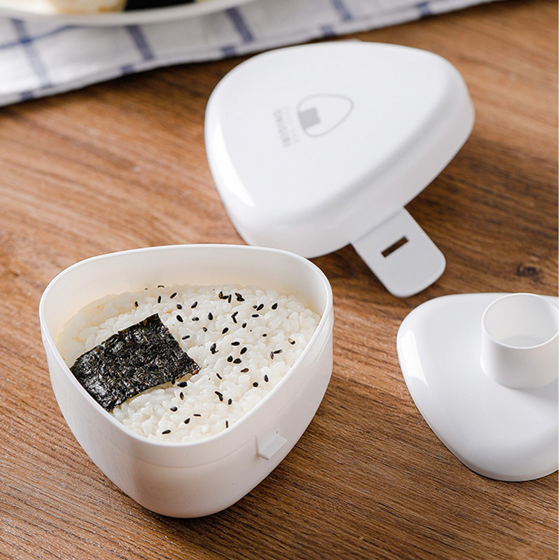 Japan imports the triangle mold DIY triangle lunch box Sushi making lunch box
