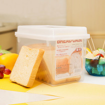 Japan imported SANADA toast bread box crisper with Lid Food Storage Box storage box storage box storage box