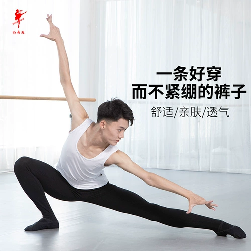 Красные танцевальные туфли мужская бавигра брюки балет балет