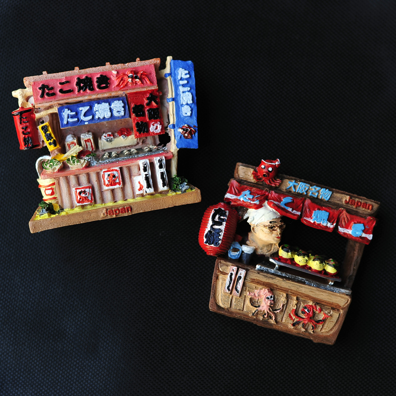 Biding Hall World Travel Souvenir Gifts Hostel back resin Creative refrigerators Rare Products Japan Tokyo New