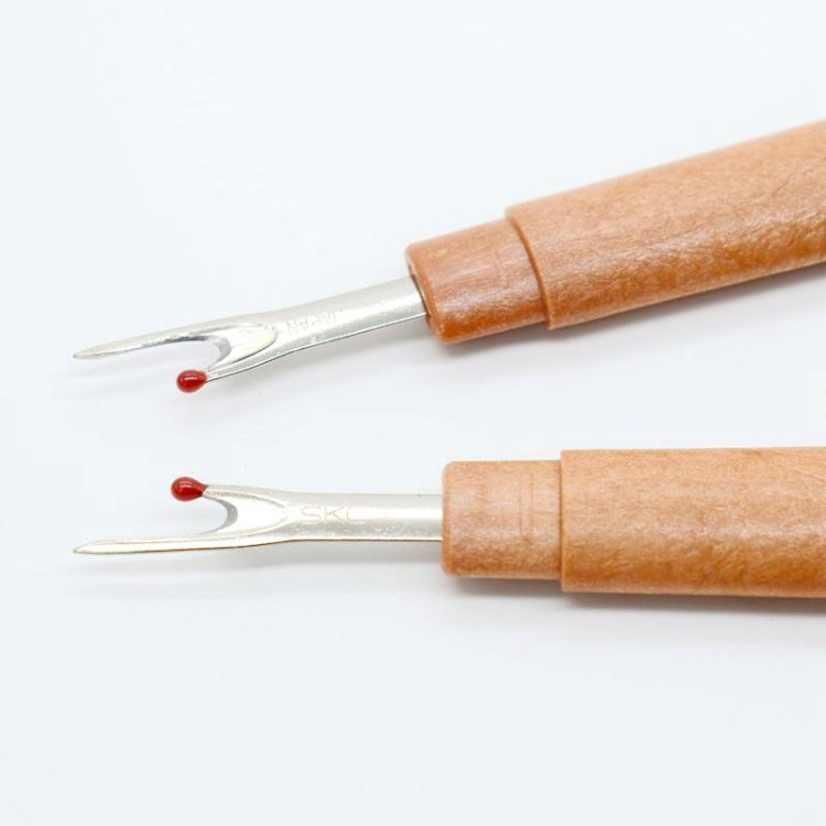Disassembler đường may lớn cleaver Tay cầm bằng nhựa kín mở khuy áo công cụ thêu chữ thập DIY - Công cụ & phụ kiện Cross-stitch tranh thêu chữ thập nhỏ
