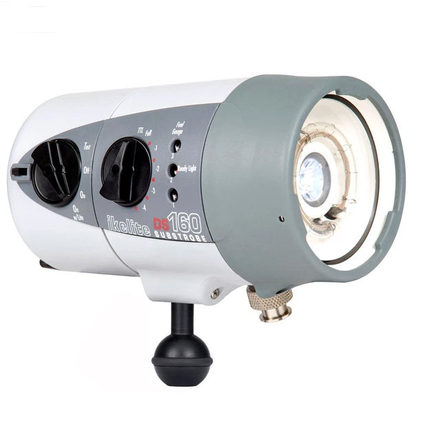 IKELITE DS160 diving flash TTL color temperature 4800K with 205 lumelight focusing light#4060US