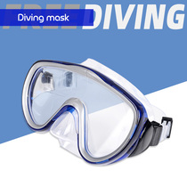 Adult diving equipment unisex large frame glass mask snorkeling mask goggles swimming diving goggles