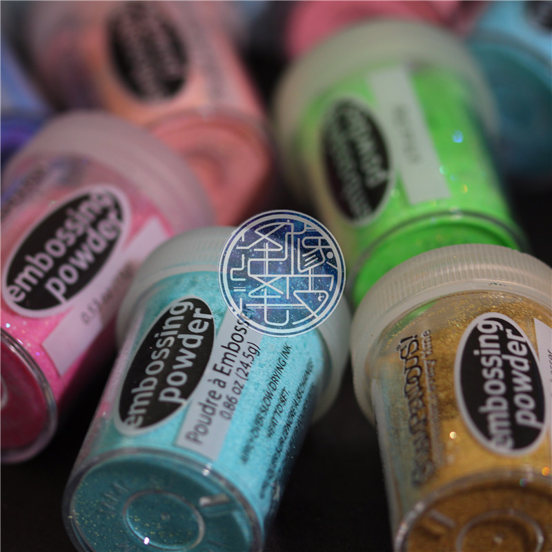 US imports Stampendous shiny convex powder embossed powder gold powder convex powder DP TP series