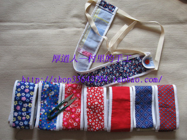 Handmade pure cotton cloth healthy breathable sanitary belt menstrual belt maternal hemorrhoids 13 9 pieces