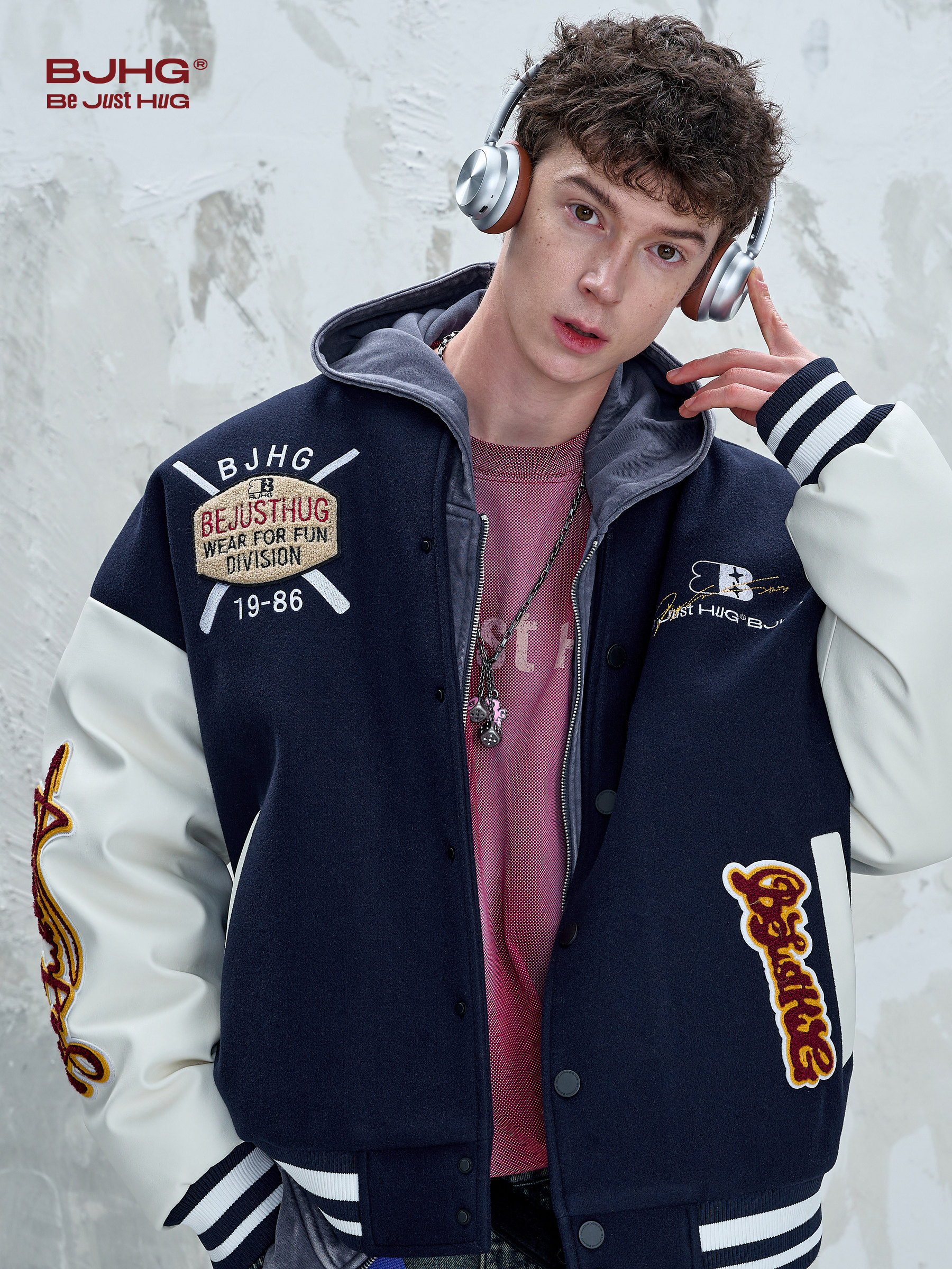 [New Year Edition] Bjhg Reckless Retro Baseball down Jacket for Men, Winter Coat, Couple's down Jacket for Women