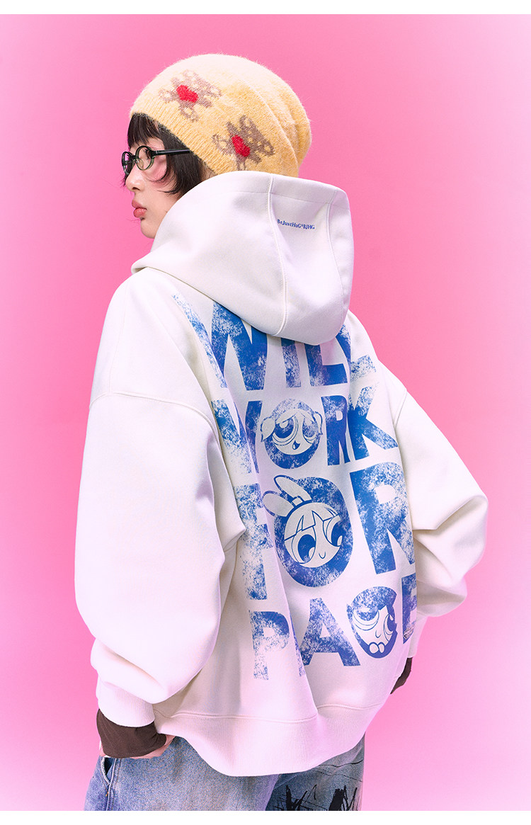 BJHG Powerpuff Girls Oversized Hoodie