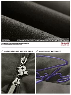 Bjhg Reckless Embroidered down Jacket for Men, Winter American Style Thickened Warm Couple's down Cold-Proof Coat for Women