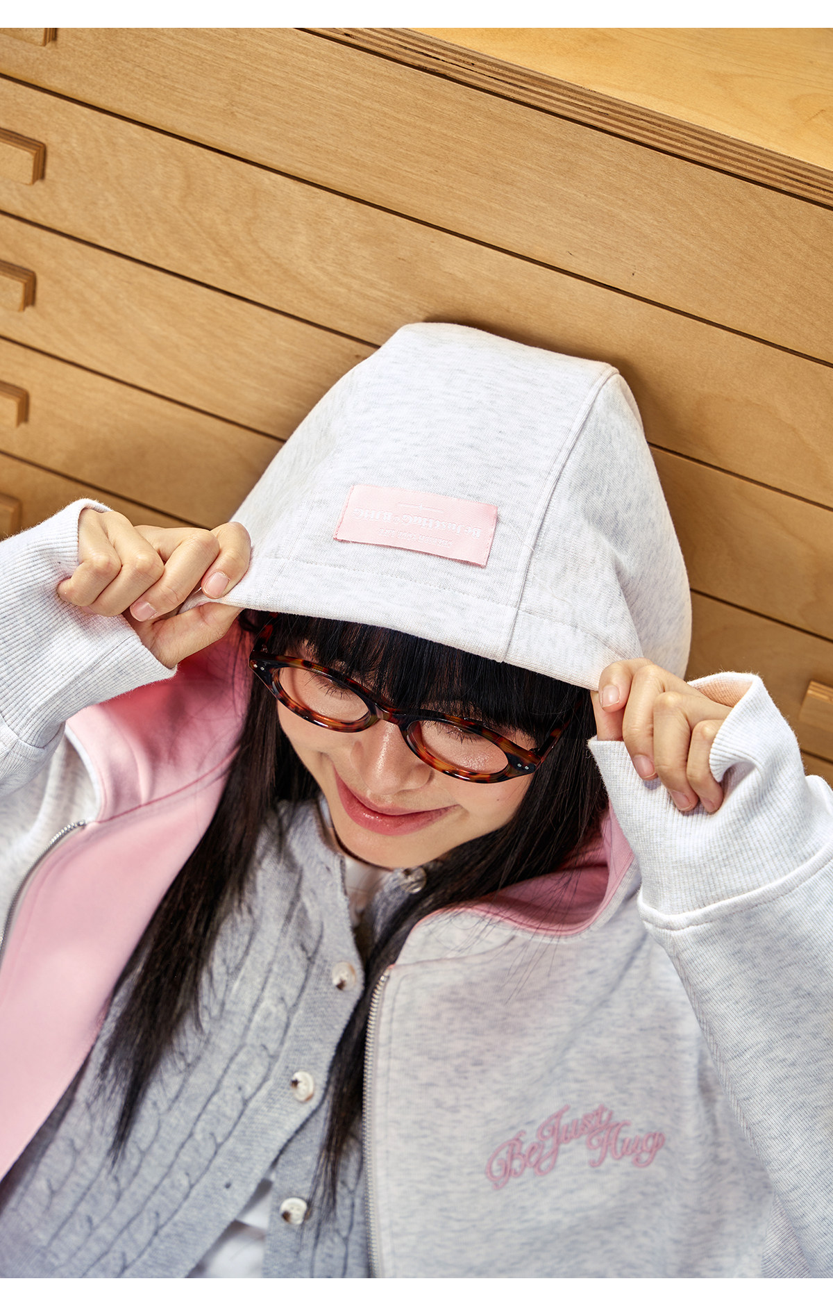 BJHG Not Working Zip-Up Hoodie