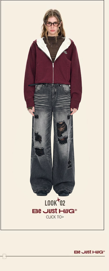 BJHG Devil Cropped Zip-Up Hoodie