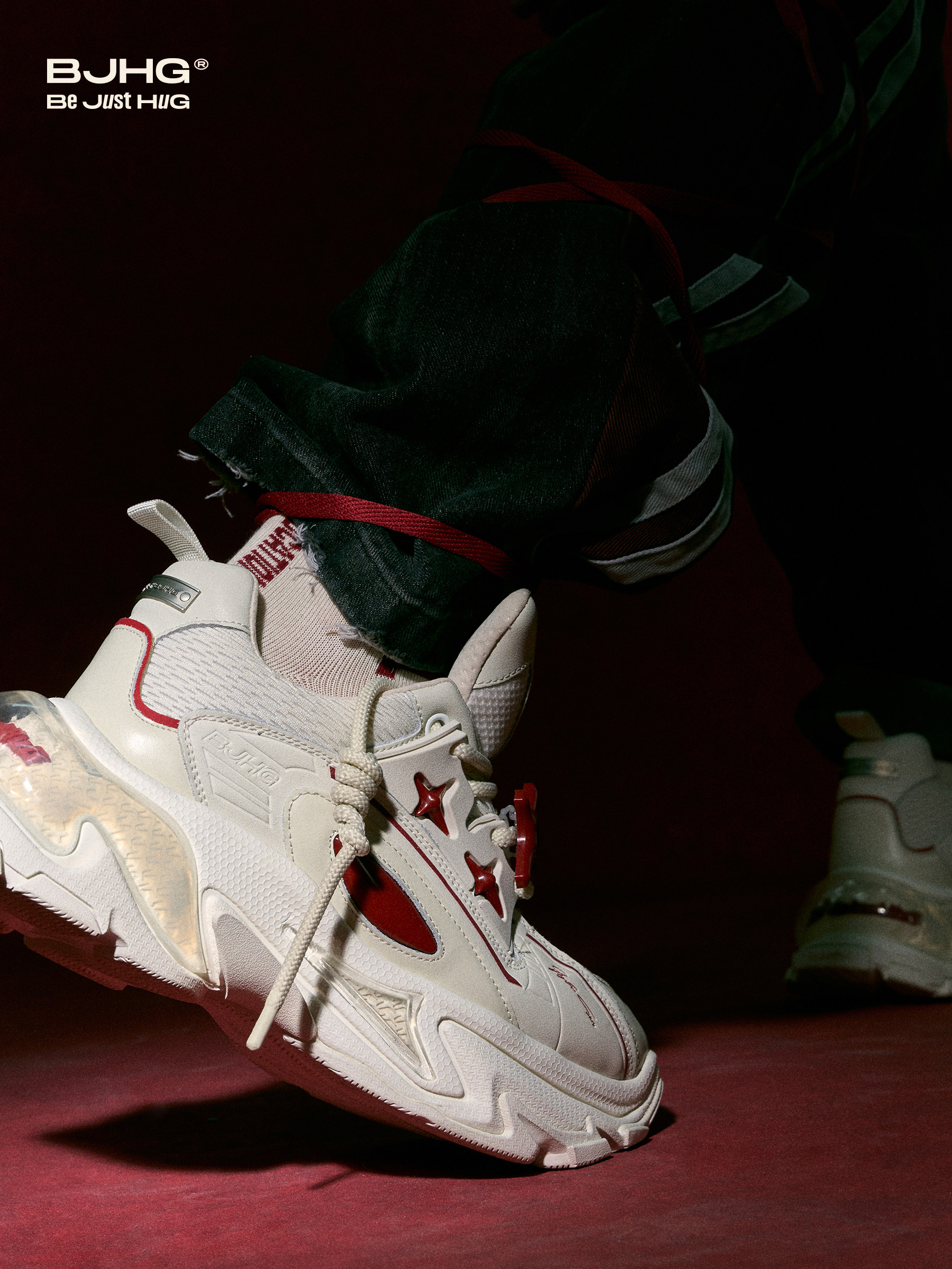 Bjhg Reckless Clown Frog Dad Shoes for Men and Women, Summer Trendy Brand Design, Thick-Soled Casual Sneakers