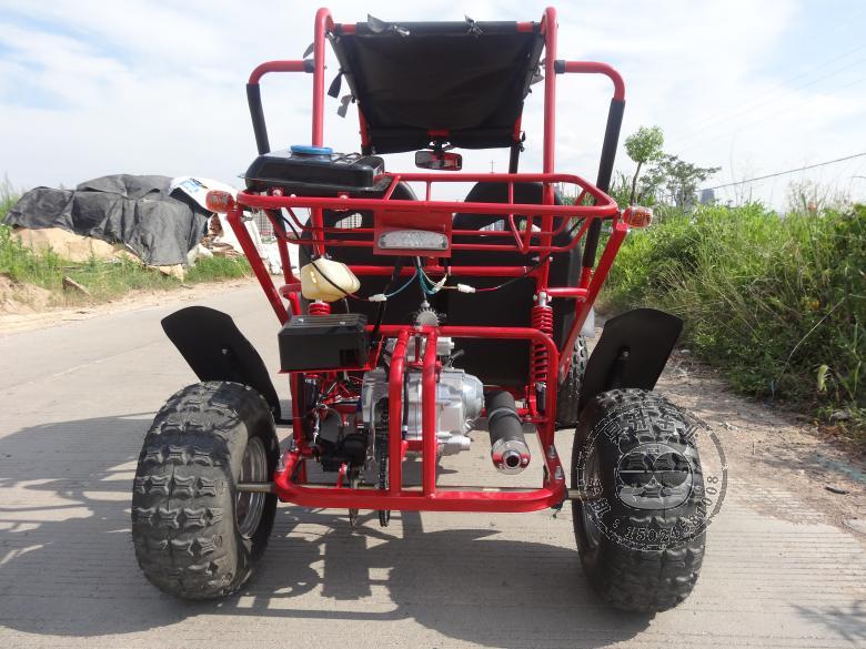Xe mô tô bốn bánh ATV Karting 125cc Kart Xe máy việt dã 8 inch Ghế đôi Giải trí đặc biệt Canopy xe cào cào 50cc