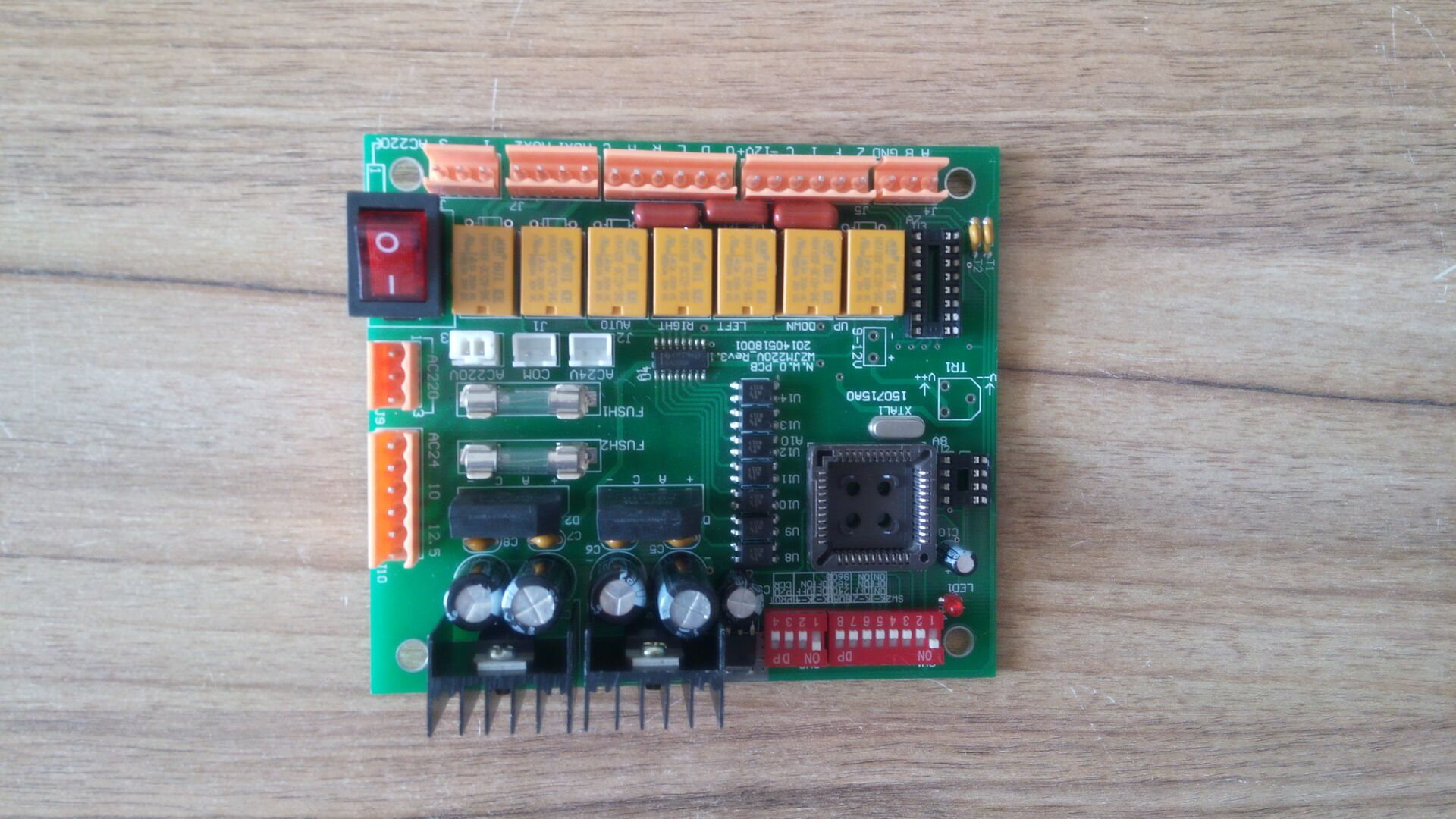 PTZ decoding board Pelco protocol Pelco Venus protocol lens external decoder monitoring M7312