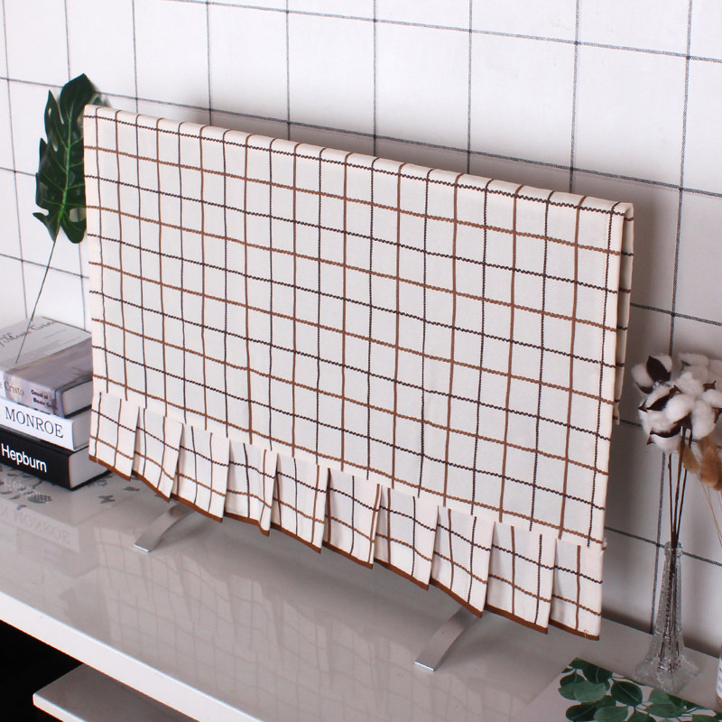 TV set Dust cover Farmland Wall wall-mounted LCD TV 55-inch 50-inch cover cloth art computer TV set